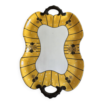 Art Deco porcelain dish Touze Lemaître Blancher