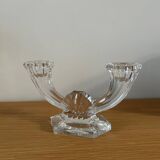 Saint Lambert crystal candlestick