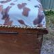 Revisited antique wooden chest