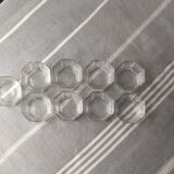 Mini octagonal shot glasses