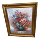 Tableau huile sur toile bouquet
