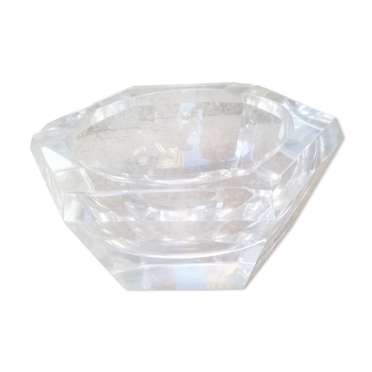 Crystal ashtray "Val st Lambert"