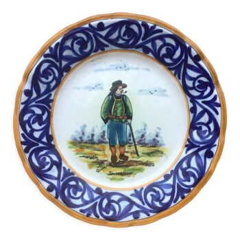 Plate HB Henriot Quimper