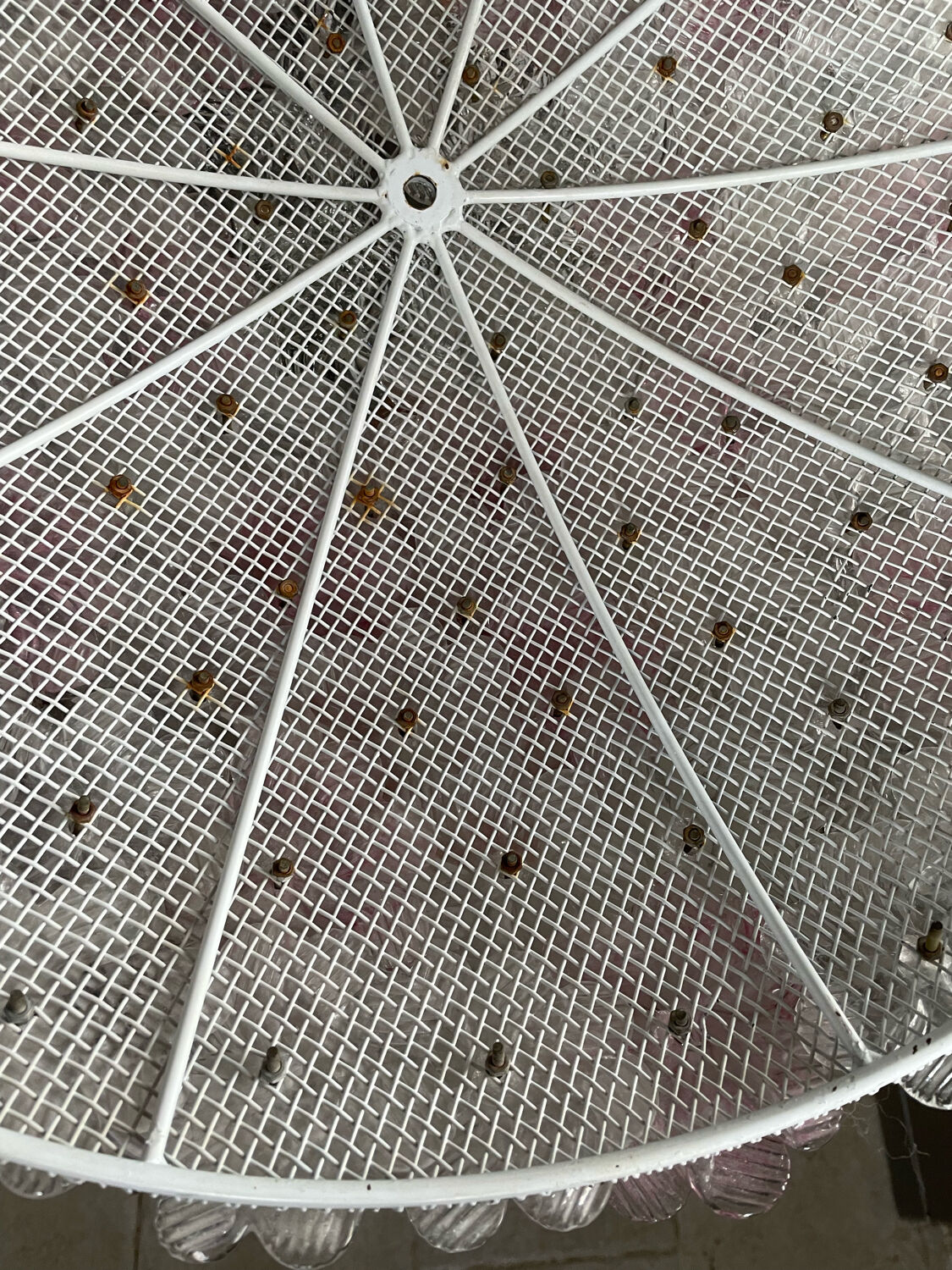 Murano glass ceiling light 53cm