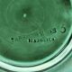 3 fruit plates Sarreguemines majolica shaded enamel Rubelles