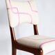 Mid-century chair, Kafkaesque Walk Jacquard, Rajmund Halas, Poland, 1960s