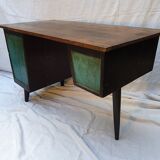 Bureau Hollandais 1950 en teck