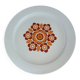Plat ancien aux motifs années 70