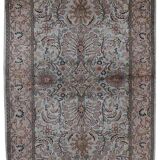 Vintage Indian Carpet Tabriiz handmade 100cm x 162cm 1950s, 1C469
