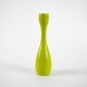 Lime-coloured candlestick, Danish design, 1970s, made in Denmark