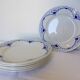 6 dessert plates from Gien, Pervenche model 2106184