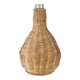 Bouteille habillée d’osier