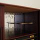 Buffet haut en teck, design danois, années 1970, fabriqué par ES Møbler