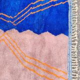 Handmade Beni Ouraine wool rug