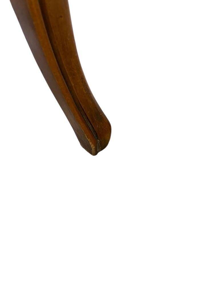 Vintage baroque bench / telephone bench / chair with small table