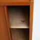 Sideboard-library cabinet with sliding doors