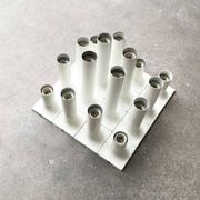 German ceiling lamp model A248 from the mid-century space age by Rolf Krüger for Staff, 1960s, set of 16.