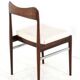 Set of 6 Rosewood AWA Dining Chairs 'Bennekom'  - new upholstery