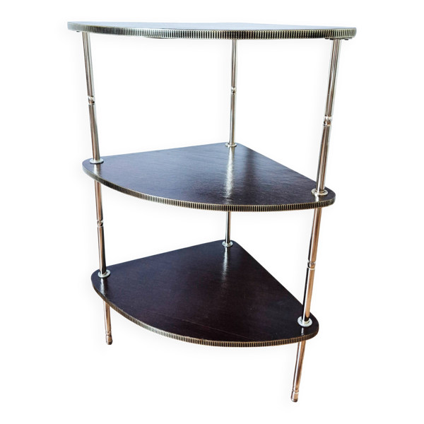 Etagère d'angle , guéridon , table d'appoint, tripode