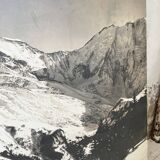 Photo on wood chalet 60s