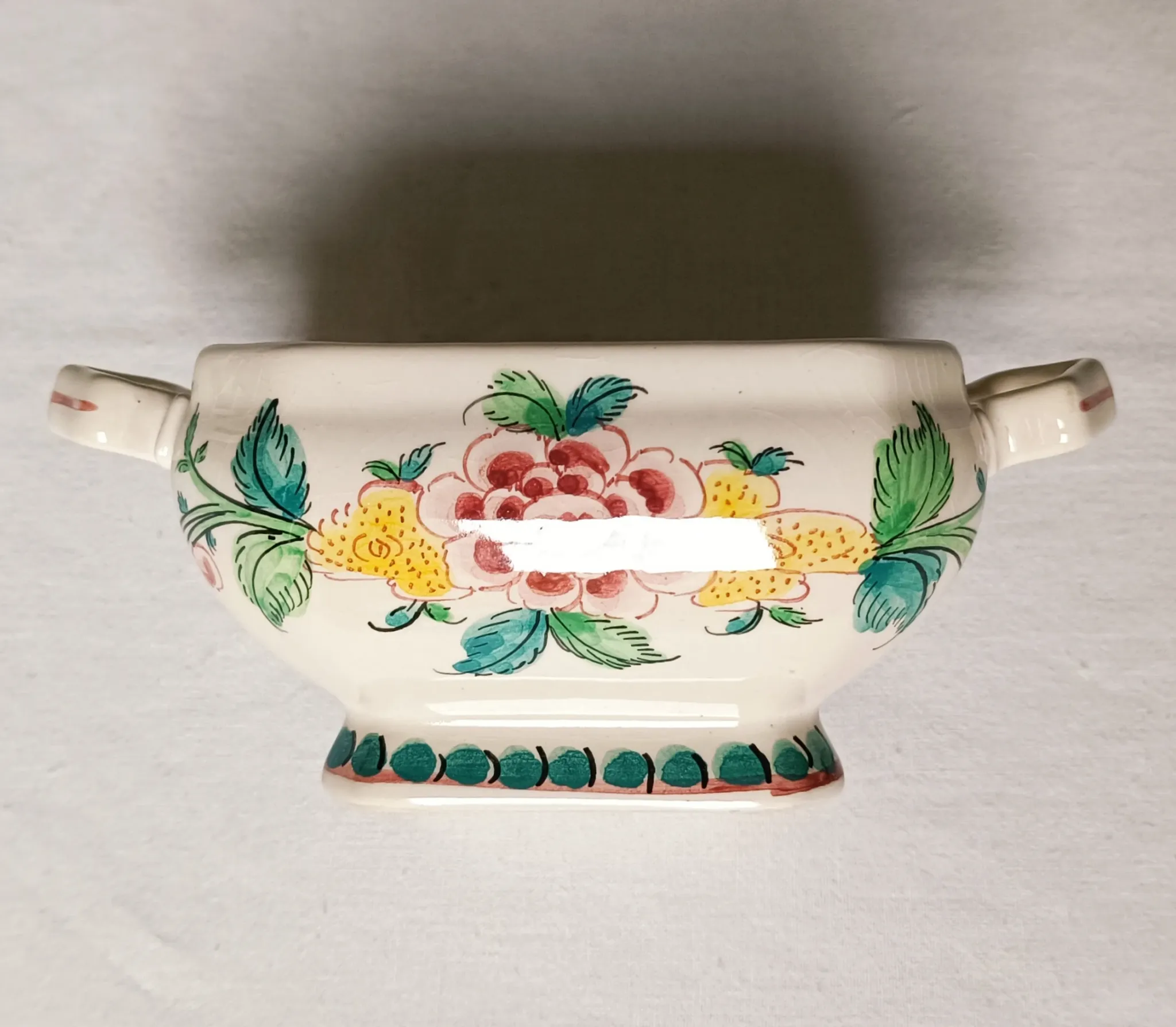 Saucière en faïence portugaise Anfora Águeda