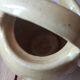 Yellow terracotta crockery