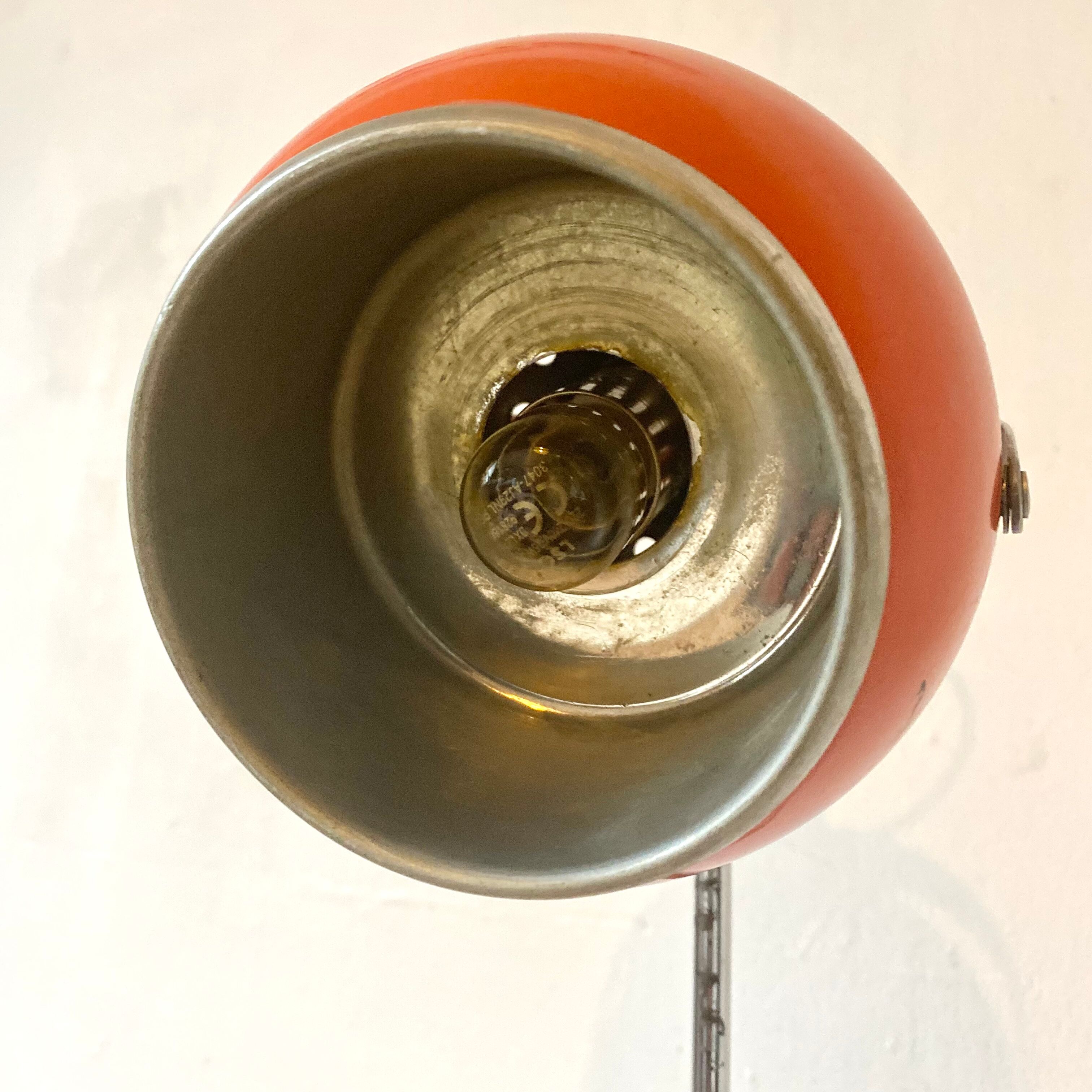 Vintage eyeball lamp 70s