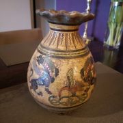 Terracota vase Dante Milani - Montopoli Val d'Arno - Italy - 1930s