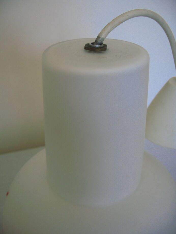 Opaline hanging lamp