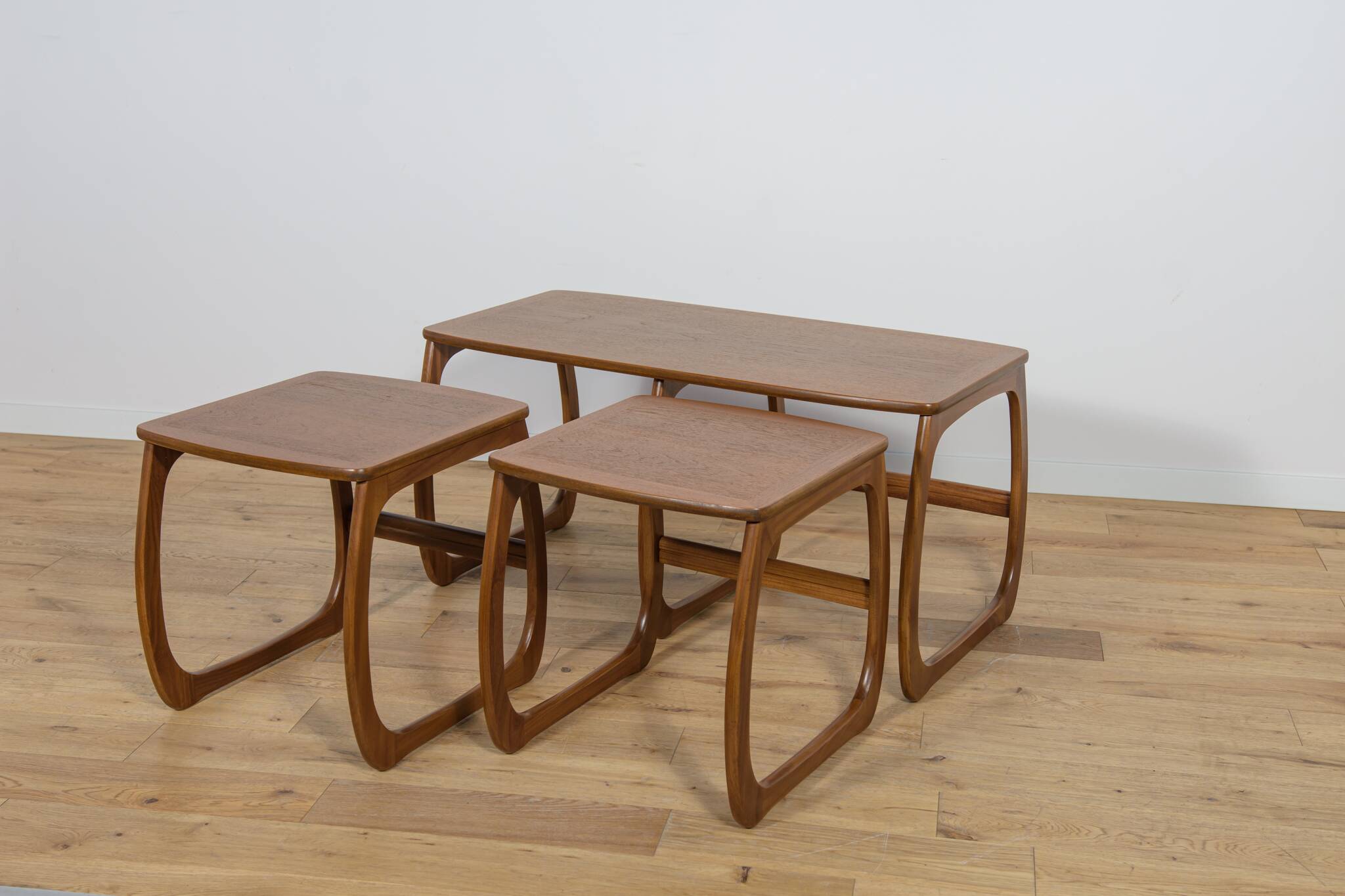 Mid-Century Teak Nesting Tables from Parker Knoll, United Knigdom, 1960s, Set of 3