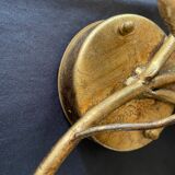 Metal wall lamp by Hans Kögl 1970