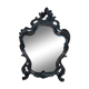 Old standing mirror, silvered bronze