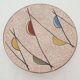Ceramic plate / bowl Design 50 70 - Unsigned diameter 27cm