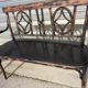 Baumann salon, bistro chair, armchair and matching bench