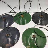 Enamelled old lamp series