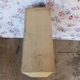 Antique workshop storage cabinet with one door