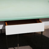 Set Table and Chairs Formica Water Green