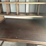 Postal sorting furniture with stool