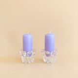 Pair of candlesticks Cognac Polignac