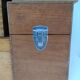 Cinq boîtes bois vintage