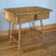 Rattan bedside table