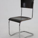 1930s Bauhaus Tubular Chair by Robert Slezak , Czechoslovakia