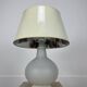 Lampe en verre opalin par Verre Lumière, années 70