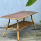 Rattan coffee table