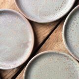 Set of 12 large and 11 small sandstone plates