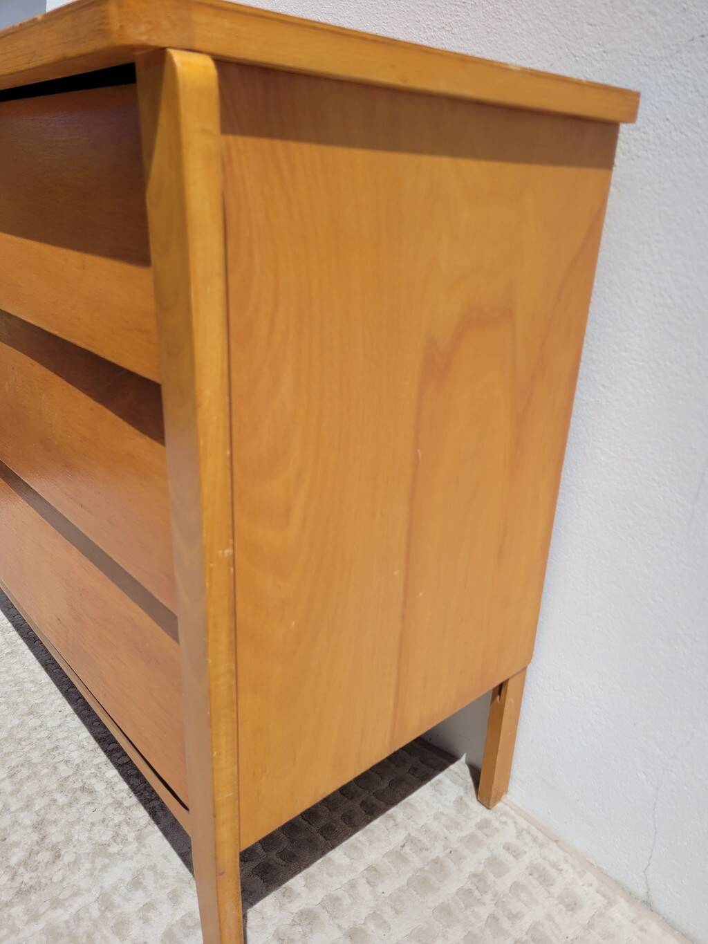 Commode vintage 3 tiroirs vers 1960
