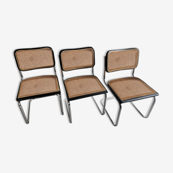 Chaises Cesca B32 Marcel Breuer vintage