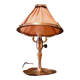 Lamp, Art Nouveau pocket, bronze noodle