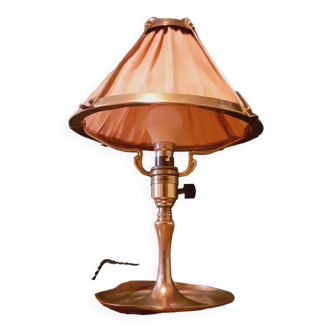 Lamp, Art Nouveau pocket, bronze noodle