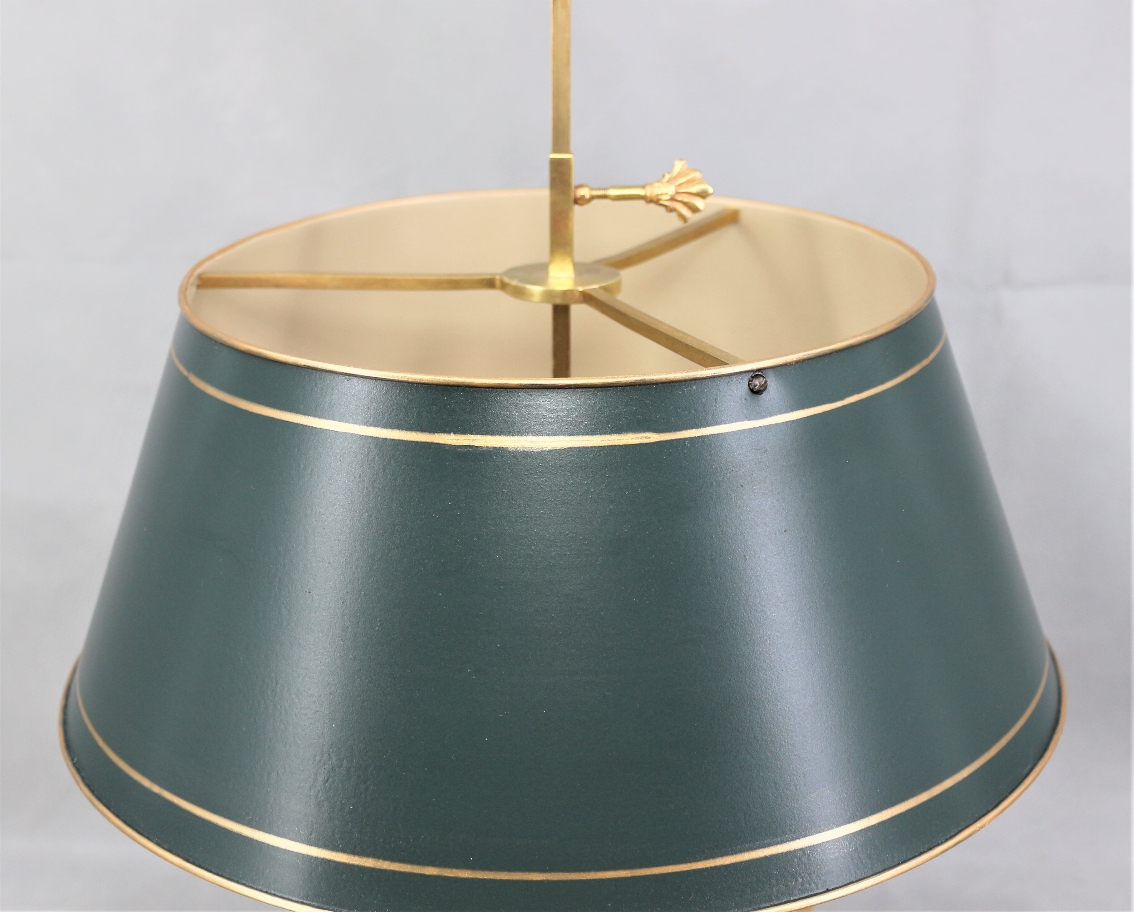Empire-style gilded bronze hot water lamp
